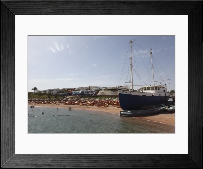 Framed Print : The Jump About Gib entertainment area at Sharks Bay, the popular diving area at Sharm el-Sheikh Framed Print : The Jump About Gib entertainment area at Sharks Bay, the popular diving area at Sharm el-Sheikh