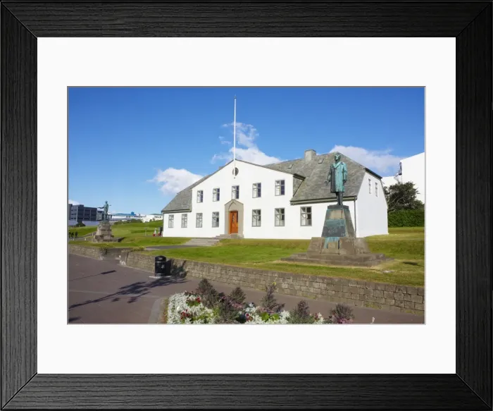 Framed Print : Reykjavik, Iceland, Polar Regions