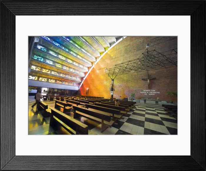 Framed Print : Iglesia el Rosario, San Salvador, El Salvador, Central America Framed Print : Iglesia el Rosario, San Salvador, El Salvador, Central America