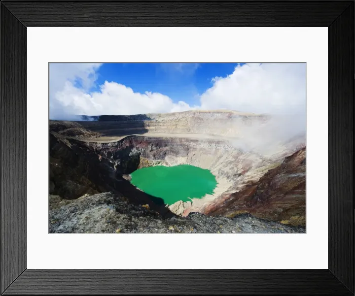 Framed Print : Crater lake of Volcan Santa Ana, 2365m, Parque Nacional Los Volcanes, El Salvador Framed Print : Crater lake of Volcan Santa Ana, 2365m, Parque Nacional Los Volcanes, El Salvador