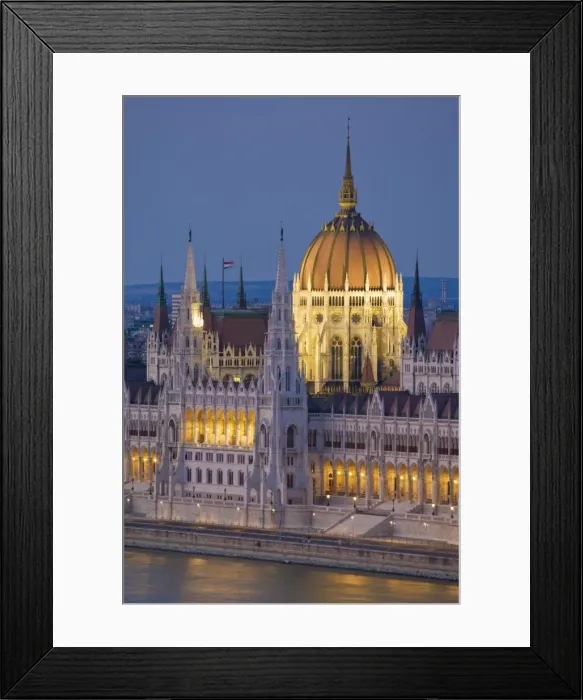 Framed Print : The neo-gothic Hungarian Parliament building, designed by Imre Steindl Framed Print : The neo-gothic Hungarian Parliament building, designed by Imre Steindl