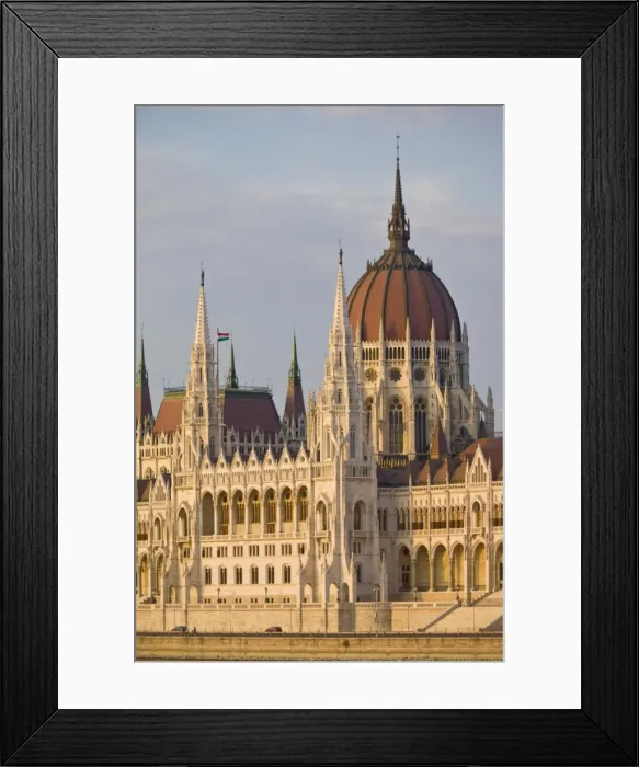 Framed Print : The neo-gothic Hungarian Parliament building, designed by Imre Steindl Framed Print : The neo-gothic Hungarian Parliament building, designed by Imre Steindl