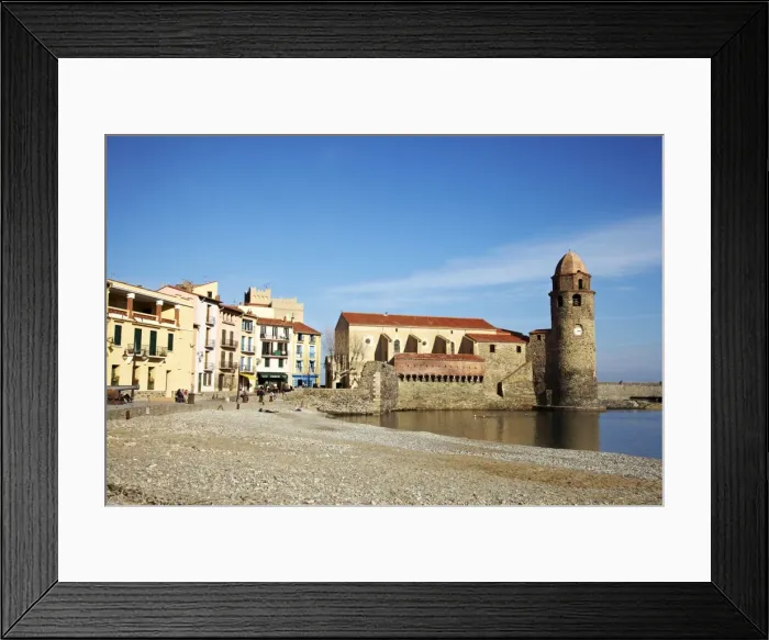 Framed Print : Collioure, Languedoc Roussillon, Cote Vermeille, France, Mediterranean, Europe Framed Print : Collioure, Languedoc Roussillon, Cote Vermeille, France, Mediterranean, Europe
