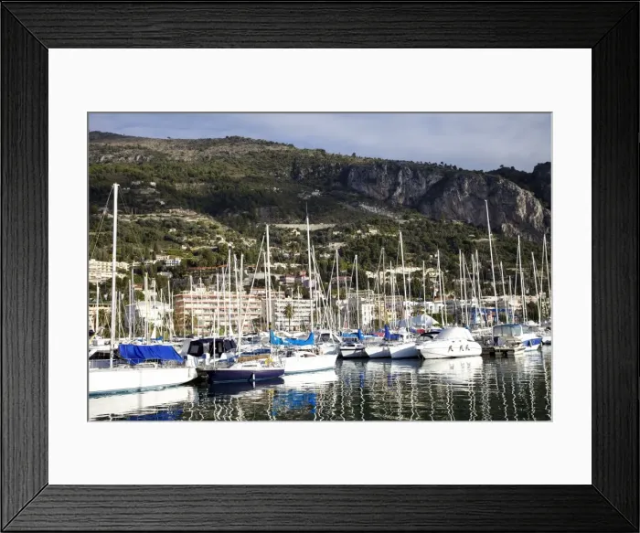 Framed Print : Marina, Menton, Alpes-Maritimes, Provence, Cote d Azur, French Riviera Framed Print : Marina, Menton, Alpes-Maritimes, Provence, Cote d Azur, French Riviera