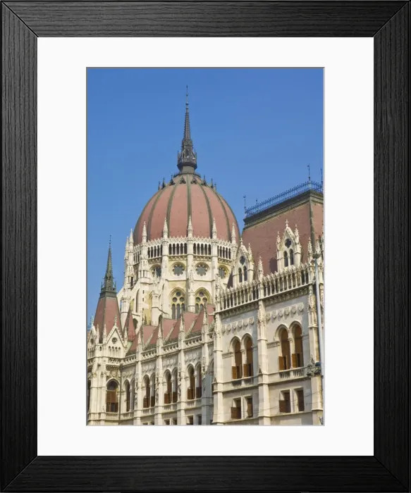 Framed Print : The neo-gothic Hungarian Parliament building, designed by Imre Steindl Framed Print : The neo-gothic Hungarian Parliament building, designed by Imre Steindl