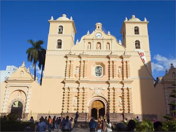 The 18th century Cathedral, Tegucigalpa, Honduras, Central America