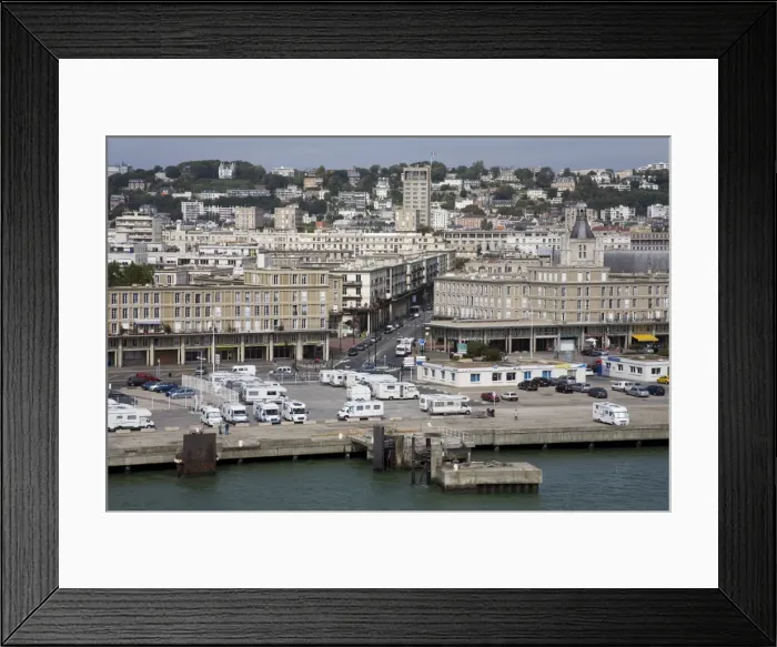 Framed Print : Le Havre City Center, Normandy, France, Europe Framed Print : Le Havre City Center, Normandy, France, Europe