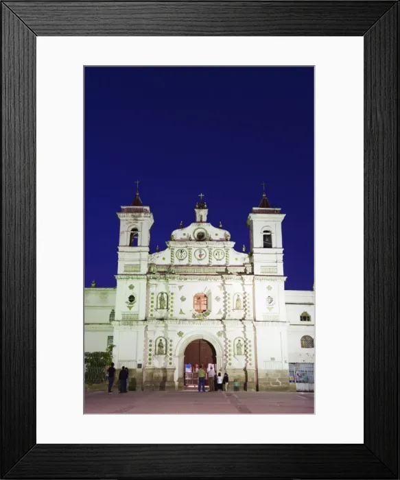 Framed Print : Iglesia Los Dolores, Tegucigalpa, Honduras, Central America Framed Print : Iglesia Los Dolores, Tegucigalpa, Honduras, Central America