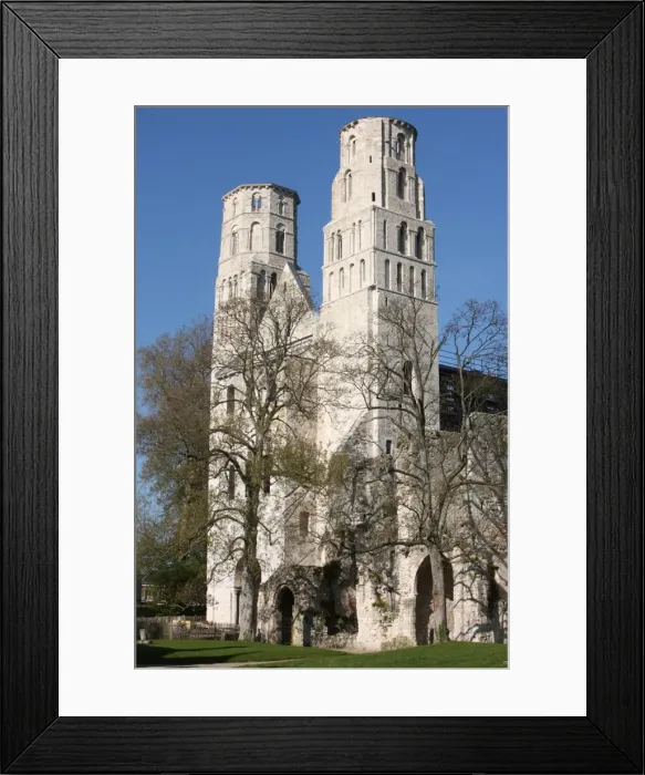 Framed Print : Jumieges Abbey Church, Seine-Maritime, Normandy, France, Europe Framed Print : Jumieges Abbey Church, Seine-Maritime, Normandy, France, Europe
