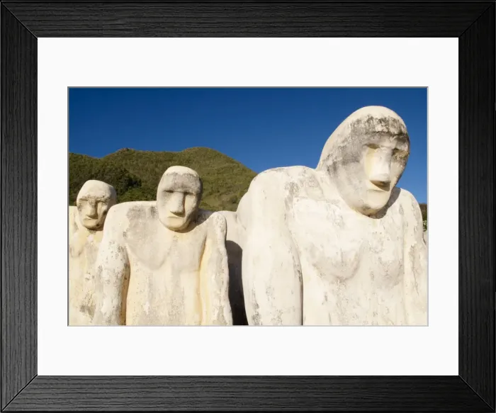 Framed Print : Memorial for drowned slaves, Anse Cafard, Le Diamant, Martinique, French Overseas Department Framed Print : Memorial for drowned slaves, Anse Cafard, Le Diamant, Martinique, French Overseas Department
