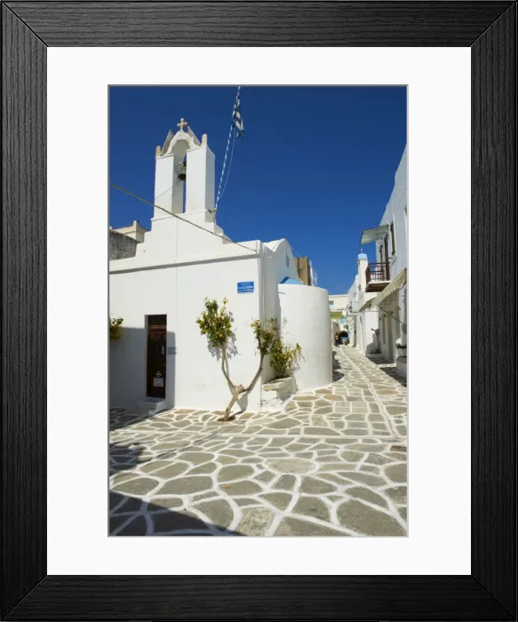Framed Print : Parikia (Hora), Paros Island, Cyclades, Greek Islands, Greece, Europe Framed Print : Parikia (Hora), Paros Island, Cyclades, Greek Islands, Greece, Europe