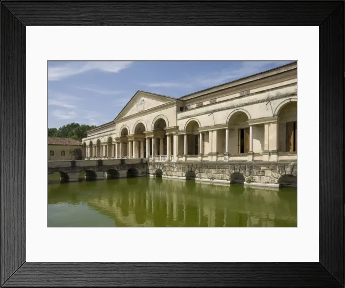 Framed Print : The 16th century Palazzo Te, designed by Giulio Romano a pupil of Raphael Framed Print : The 16th century Palazzo Te, designed by Giulio Romano a pupil of Raphael