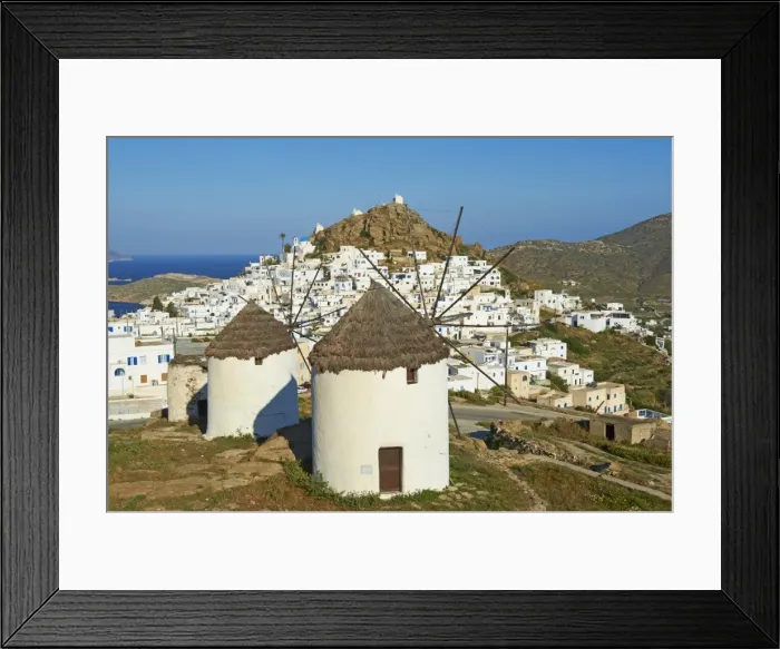 Framed Print : Ios island, Cyclades, Greek Islands, Greece, Europe Framed Print : Ios island, Cyclades, Greek Islands, Greece, Europe
