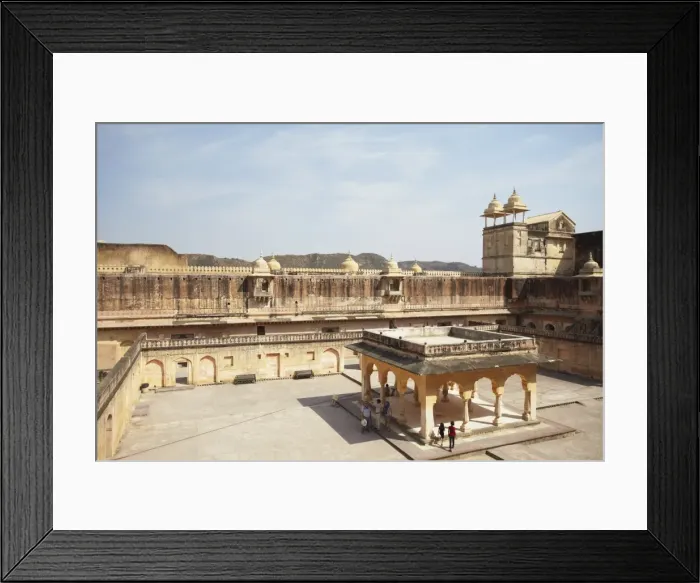 Framed Print : Courtyard of Palace of Man Singh I, Amber Fort, Jaipur, Rajasthan, India, Asia Framed Print : Courtyard of Palace of Man Singh I, Amber Fort, Jaipur, Rajasthan, India, Asia