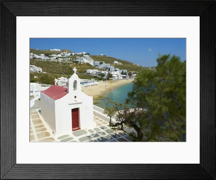 Framed Print : Agios Stefanos, Orthodox chapel near the beach, Chora, Mykonos Town, Mykonos Framed Print : Agios Stefanos, Orthodox chapel near the beach, Chora, Mykonos Town, Mykonos