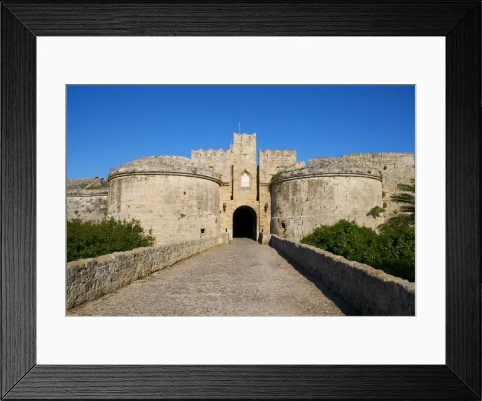 Framed Print : Amboise Gate, Grand Masters Palace, City of Rhodes, UNESCO World Heritage Site Framed Print : Amboise Gate, Grand Masters Palace, City of Rhodes, UNESCO World Heritage Site