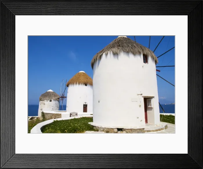 Framed Print : The five mills of Mykonos (Kato Mili), Mykonos, Cyclades, Greek Islands, Greece, Europe Framed Print : The five mills of Mykonos (Kato Mili), Mykonos, Cyclades, Greek Islands, Greece, Europe