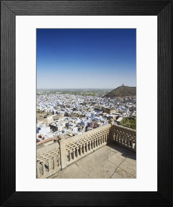 Framed Print : View of Bundi from Bundi Palace, Bundi, Rajasthan, India, Asia Framed Print : View of Bundi from Bundi Palace, Bundi, Rajasthan, India, Asia
