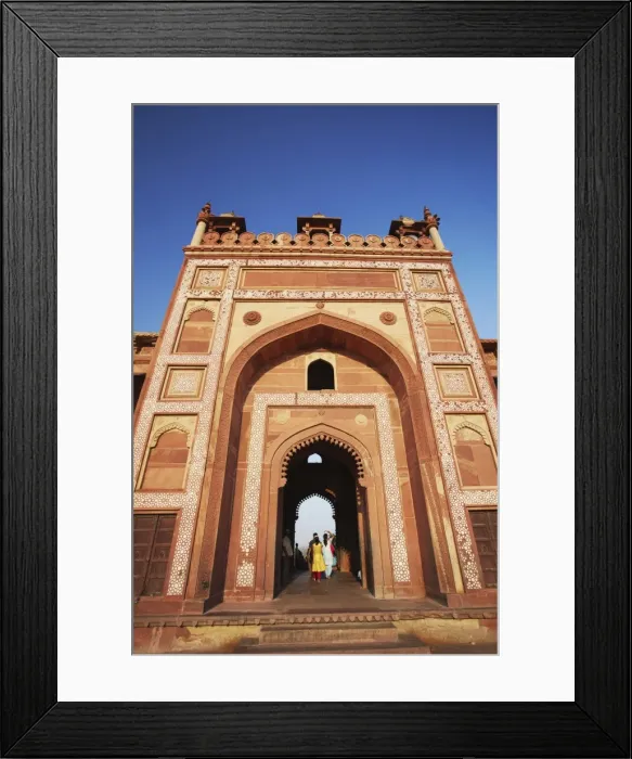 Framed Print : Shahi Darwaza, Fatehpur Sikri, UNESCO World Heritage Site, Uttar Pradesh, India, Asia Framed Print : Shahi Darwaza, Fatehpur Sikri, UNESCO World Heritage Site, Uttar Pradesh, India, Asia