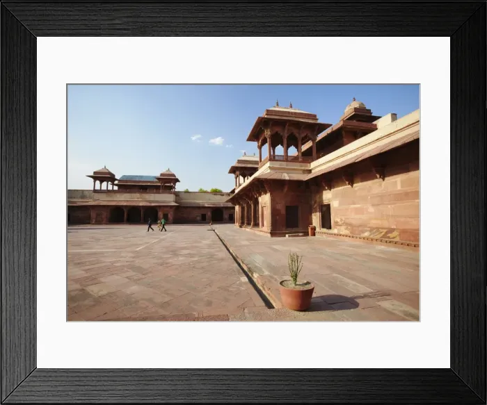 Framed Print : Palace of Jodh Bai, Fatehpur Sikri, UNESCO World Heritage Site, Uttar Pradesh Framed Print : Palace of Jodh Bai, Fatehpur Sikri, UNESCO World Heritage Site, Uttar Pradesh