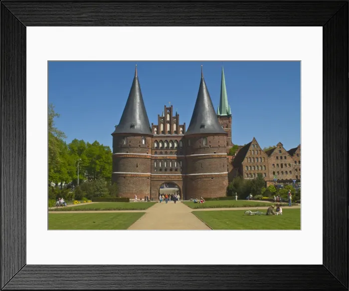 Framed Print : Holstentor, Lubeck, UNESCO World Heritage Site, Schleswig Holstein, Germany, Europe Framed Print : Holstentor, Lubeck, UNESCO World Heritage Site, Schleswig Holstein, Germany, Europe