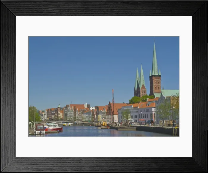 Framed Print : Lubeck Dom (cathedral) and Malerwinkel Painters Quarter, Lubeck, UNESCO World Heritage Site Framed Print : Lubeck Dom (cathedral) and Malerwinkel Painters Quarter, Lubeck, UNESCO World Heritage Site