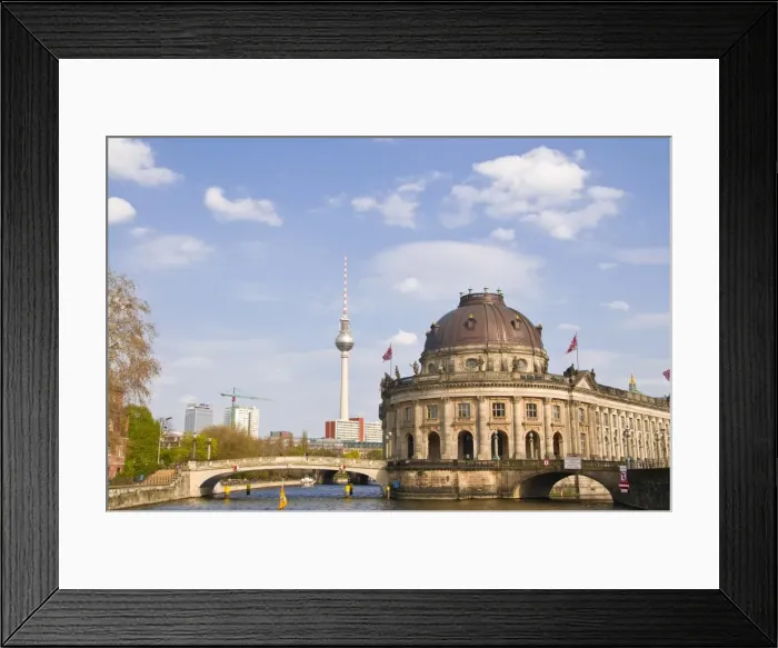 Framed Print : The Bode Museum, Museum Insel, UNESCO World Heritage Site, with the TV Tower in the background Framed Print : The Bode Museum, Museum Insel, UNESCO World Heritage Site, with the TV Tower in the background