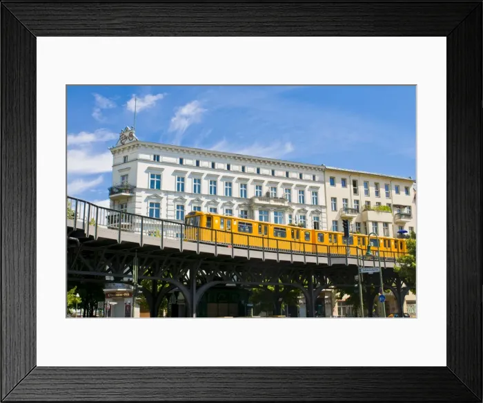 Framed Print : The Berlin tram, in Berlin Kreuzberg, Berlin, Germany, Europe Framed Print : The Berlin tram, in Berlin Kreuzberg, Berlin, Germany, Europe