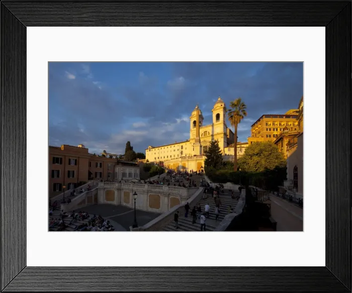 Framed Print : Trinita dei Monti church, Piazza di Spagna, Spanish Steps, Rome, Italy, Europe Framed Print : Trinita dei Monti church, Piazza di Spagna, Spanish Steps, Rome, Italy, Europe