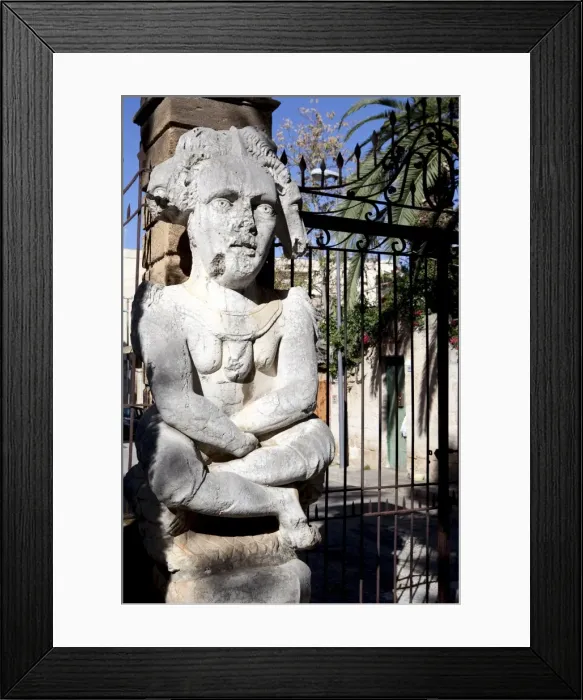 Framed Print : Villa Palagonia Baragia, Palermo, Sicily, Italy, Europe Framed Print : Villa Palagonia Baragia, Palermo, Sicily, Italy, Europe