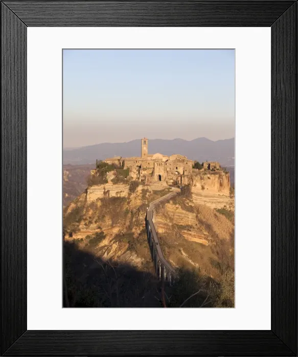 Framed Print : On the border between the region of Lazio and Umbria is Civita di Bagnoreggio Framed Print : On the border between the region of Lazio and Umbria is Civita di Bagnoreggio