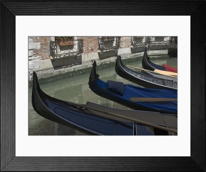 Framed Print : Gondolas, Venice, UNESCO World Heritage Site, Veneto, Italy, Europe Framed Print : Gondolas, Venice, UNESCO World Heritage Site, Veneto, Italy, Europe