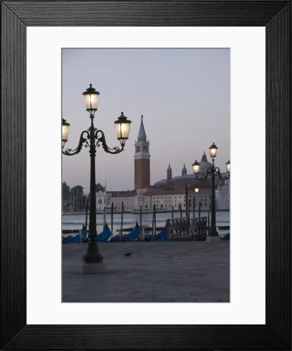 Framed Print : Dawn light on San Giorgio Maggiore, Venice, UNESCO World Heritage Site