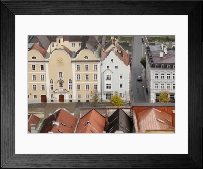 Framed Print : Burghausen, Bavaria, Germany, Europe