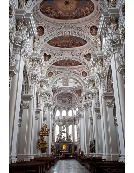 St. Stephans Cathedral, Passau, Bavaria, Germany, Europe