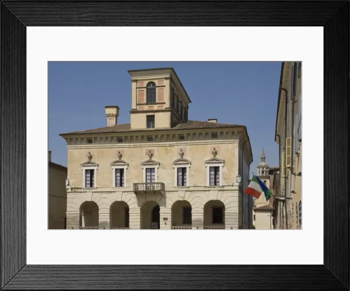 Framed Print : The Palazzo Ducale, Sabbioneta, Lombardy, Italy, Europe Framed Print : The Palazzo Ducale, Sabbioneta, Lombardy, Italy, Europe