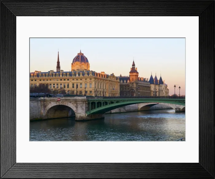 Framed Print : The Conciergerie on the Cite Island, the banks of the River Seine, UNESCO World Heritage Site Framed Print : The Conciergerie on the Cite Island, the banks of the River Seine, UNESCO World Heritage Site