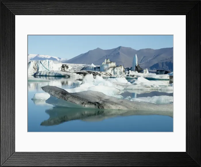 Framed Print : Glacier Vatnajokull and iceberg in the lagoon of Jokulsarlon, Iceland, Polar Regions Framed Print : Glacier Vatnajokull and iceberg in the lagoon of Jokulsarlon, Iceland, Polar Regions