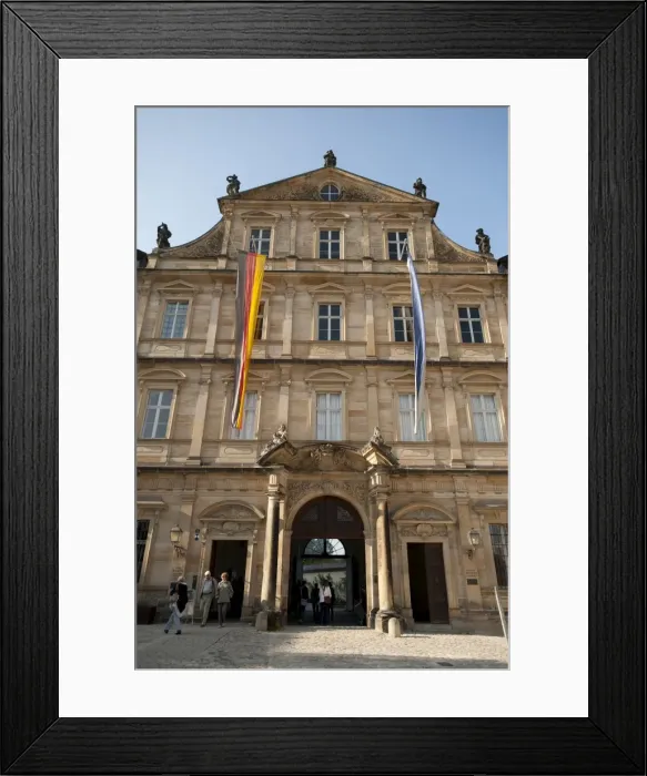Framed Print : New Residence, Bamberg, Bavaria, Germany, Europe Framed Print : New Residence, Bamberg, Bavaria, Germany, Europe