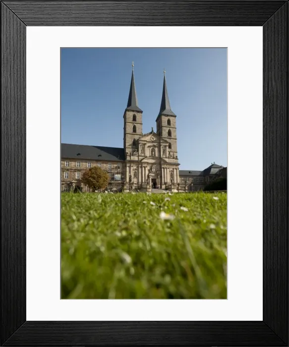 Framed Print : Michaelsberg, Bamberg, Bavaria, Germany, Europe Framed Print : Michaelsberg, Bamberg, Bavaria, Germany, Europe