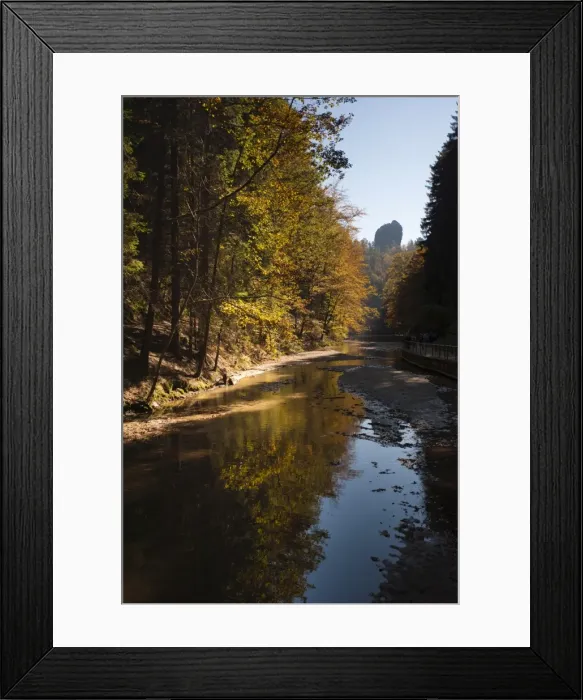 Framed Print : Saxon-Switzerland National Park, Saxony, Germany, Europe Framed Print : Saxon-Switzerland National Park, Saxony, Germany, Europe