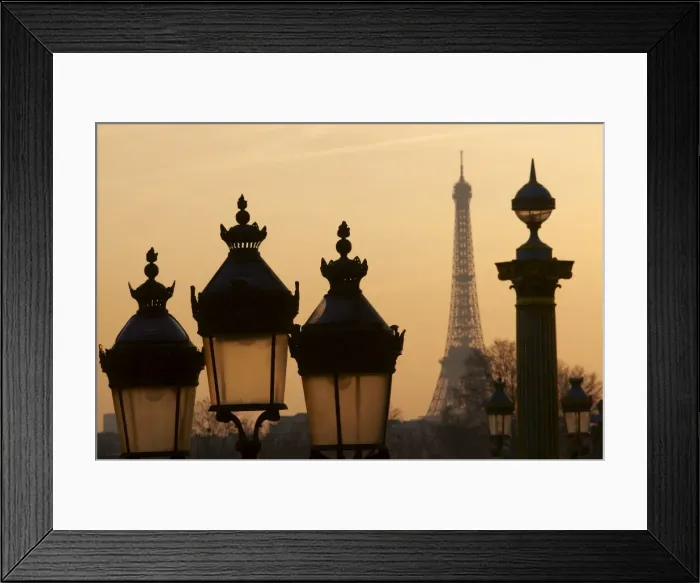 Framed Print : Place de la Concorde and Eiffel Tower, Paris, France, Europe Framed Print : Place de la Concorde and Eiffel Tower, Paris, France, Europe