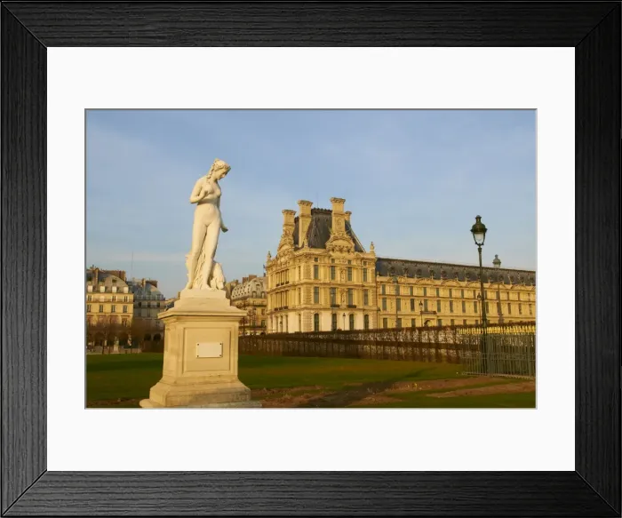 Framed Print : Tuilerie gardens, Paris, France, Europe Framed Print : Tuilerie gardens, Paris, France, Europe