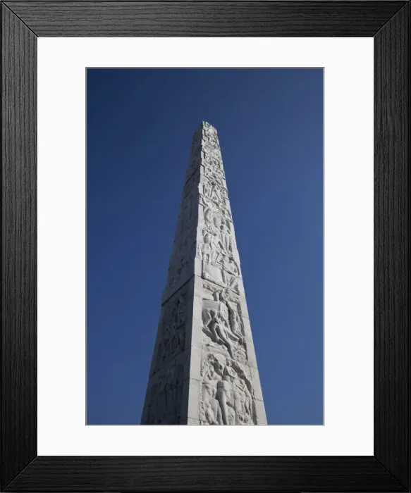 Framed Print : Marconi obelisk, Guglielmo Marconi Square, EUR district, Rome, Lazio, Italy, Europe Framed Print : Marconi obelisk, Guglielmo Marconi Square, EUR district, Rome, Lazio, Italy, Europe