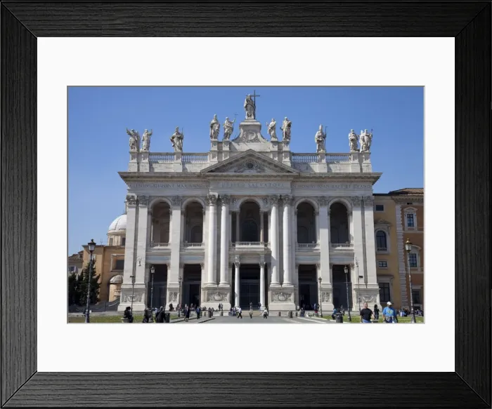 Framed Print : St. John Lateran Basilica, Rome, Lazio, Italy, Europe Framed Print : St. John Lateran Basilica, Rome, Lazio, Italy, Europe