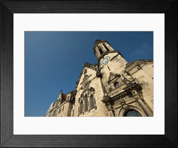 Framed Print : The Reformed Church, Leipzig, Saxony, Germany, Europe Framed Print : The Reformed Church, Leipzig, Saxony, Germany, Europe