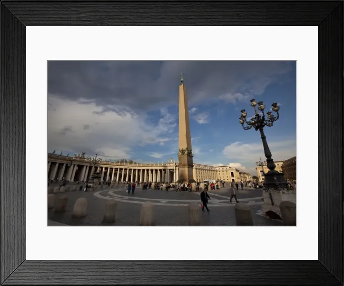 Framed Print : St. Peters Square, Vatican City, Rome, Lazio, Italy, Europe Framed Print : St. Peters Square, Vatican City, Rome, Lazio, Italy, Europe