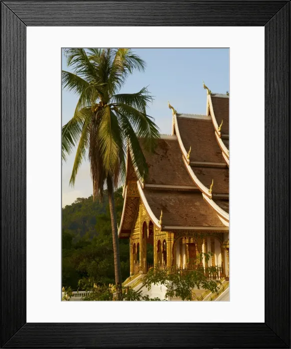 Framed Print : National Museum, Vat Ho Pha Bang (Golden Temple), Luang Prabang, UNESCO World Heritage Site Framed Print : National Museum, Vat Ho Pha Bang (Golden Temple), Luang Prabang, UNESCO World Heritage Site