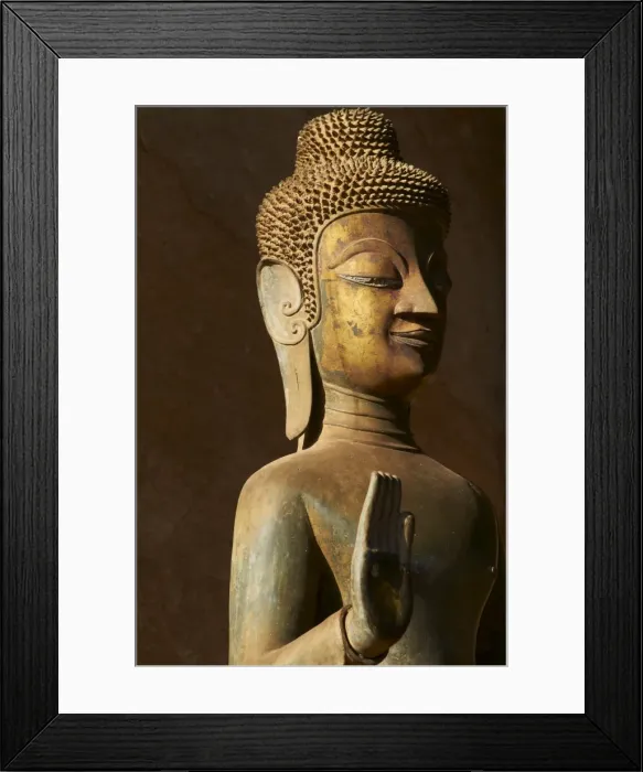 Framed Print : Statue of the Buddha, Haw Pha Kaeo, Vientiane, Laos, Indochina, Southeast Asia, Asia Framed Print : Statue of the Buddha, Haw Pha Kaeo, Vientiane, Laos, Indochina, Southeast Asia, Asia