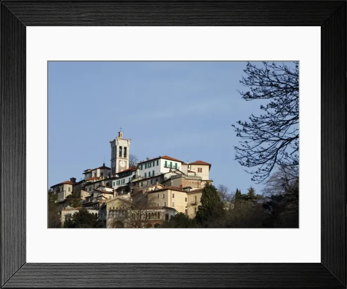 Framed Print : Sacromonte village, Varese, Lombardy, Italy, Europe Framed Print : Sacromonte village, Varese, Lombardy, Italy, Europe